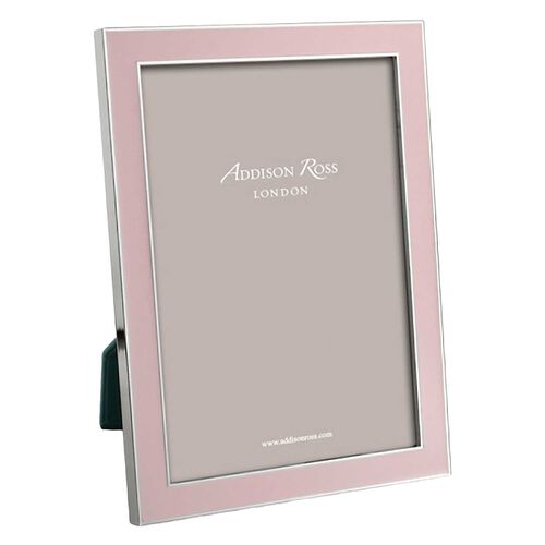 Addison Ross 5x7 Light Pink Enamel Photo Frame 15mm